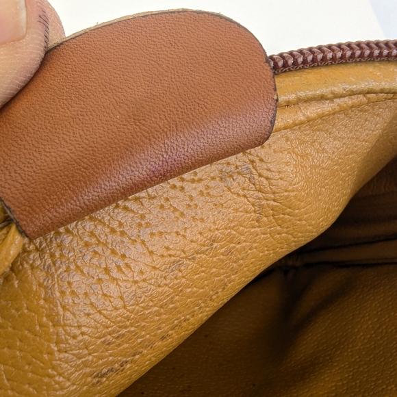 Gucci Gg Monogram Vintage Tan and Brown  Women's Crossbody Shoulder Bag - Picture 16 of 17